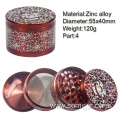 GZ010554SPOEM LOGO metal herb grinder smoke weed accessories